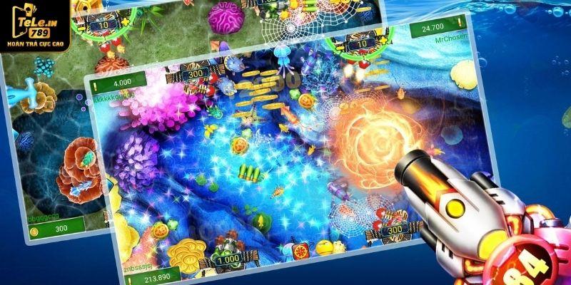 Cách tính thưởng game bắn cá Tele789